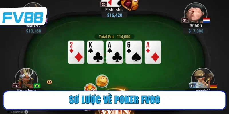 Sơ lược về poker FV88